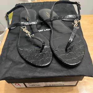 YSL Thong Sandals